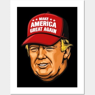Make America Great Again Trump Posters and Art
